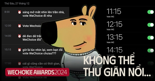 Ngay lúc này: 1 mét vuông gặp 10 cái tút mặn hơn muối biển cày vote cho thần tượng ở WeChoice Awards 2024