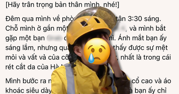 Thấy shipper ăn mì gần nhà mình lúc 3h30 sáng, chàng trai Hà Nội có hành động làm cả cõi mạng phải khóc