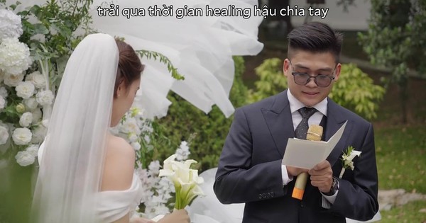 Toàn bộ khách mời “đứng hình” với những gì chú rể nói với cô dâu giữa đám cưới