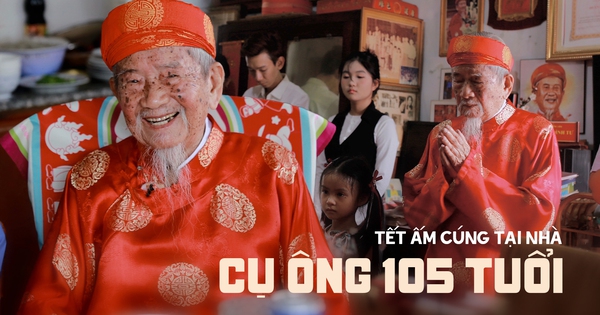 Cái Tết thứ 105 của cụ Nguyễn Đình Tư: Con cháu sum vầy, nghe cụ gửi gắm một điều mong mỏi trong năm mới