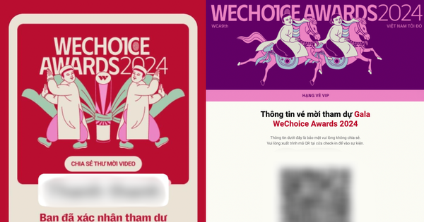 Cảnh báo tình trạng phe vé, vé chợ đen trước thềm Gala WeChoice Awards 2024