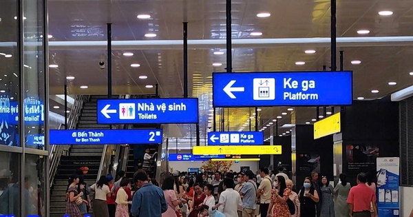 Metro số 1 điều chỉnh hoạt động dịp Tết