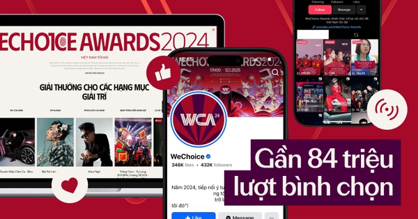 Một mùa WeChoice Awards quá đáng nhớ: Gần 84 triệu lượt bình chọn và 4,5 triệu lượt xem livestream đêm Gala, xô đổ mọi kỷ lục!