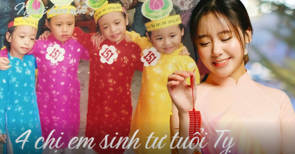 4 chị em sinh tư tuổi Tỵ – con gái của nguyên Phó giám đốc bệnh viện ĐH Y Dược TP.HCM: Tết đi đến đâu là rộn ràng, niềm vui như nhân 3, nhân 4 đến đó